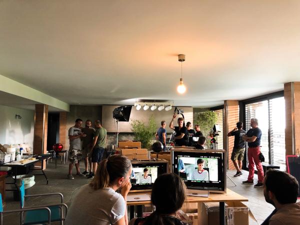 Spot Kellogg’s di Connexia con Giorgia Palmas e Filippo Magnini, Location Felce