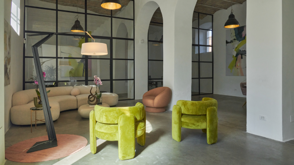 La sala del loft Manaslu a Roma