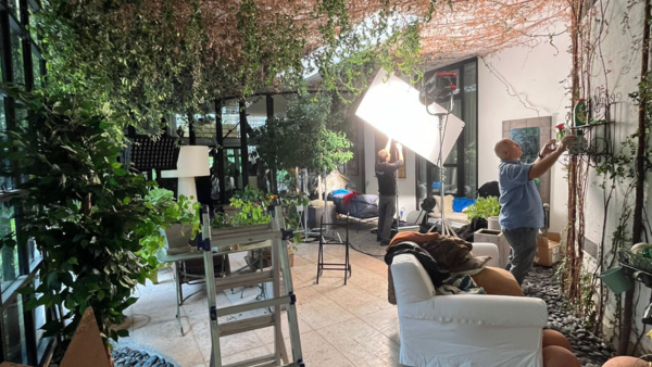 Dietro le quinte di uno shooting in location Dietro le quinte di uno shooting in location
