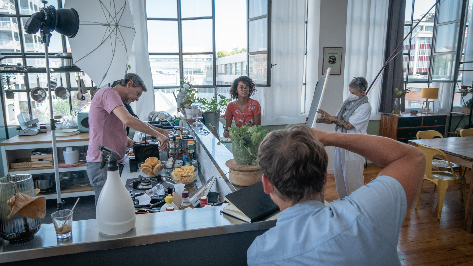 Shooting in una cucina di Pachira Location