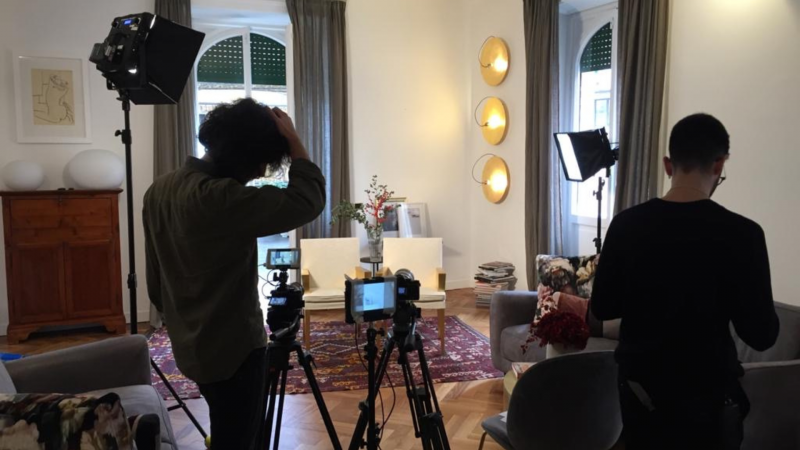 Uno shooting in un appartamento a Roma