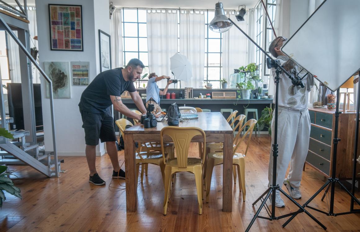 Chi puoi trovare sul set?