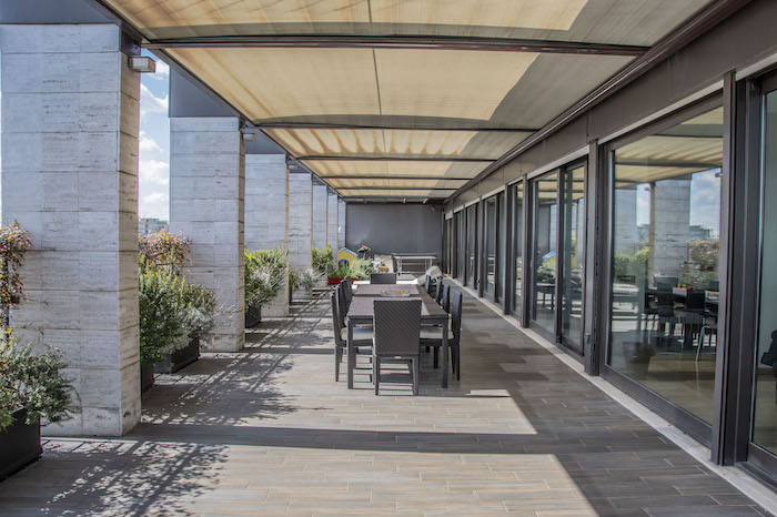 La Terrazza della Location del film del Milanese Imbruttito