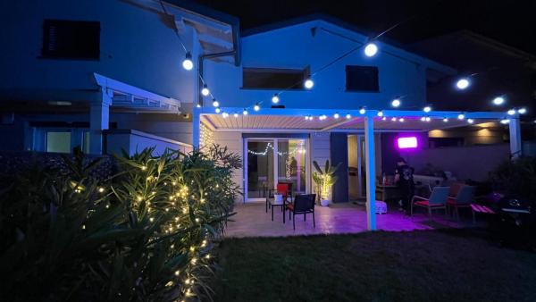 Shooting di Twinkly alla villa Sabal