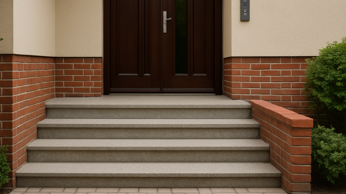 Un esempio di barriera architettonica generato con l'IA Un esempio di barriera architettonica generato con l'IA