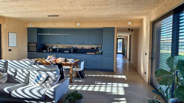 Scopri qui la villa Rudbekia Zona living della villa Rudbekia
