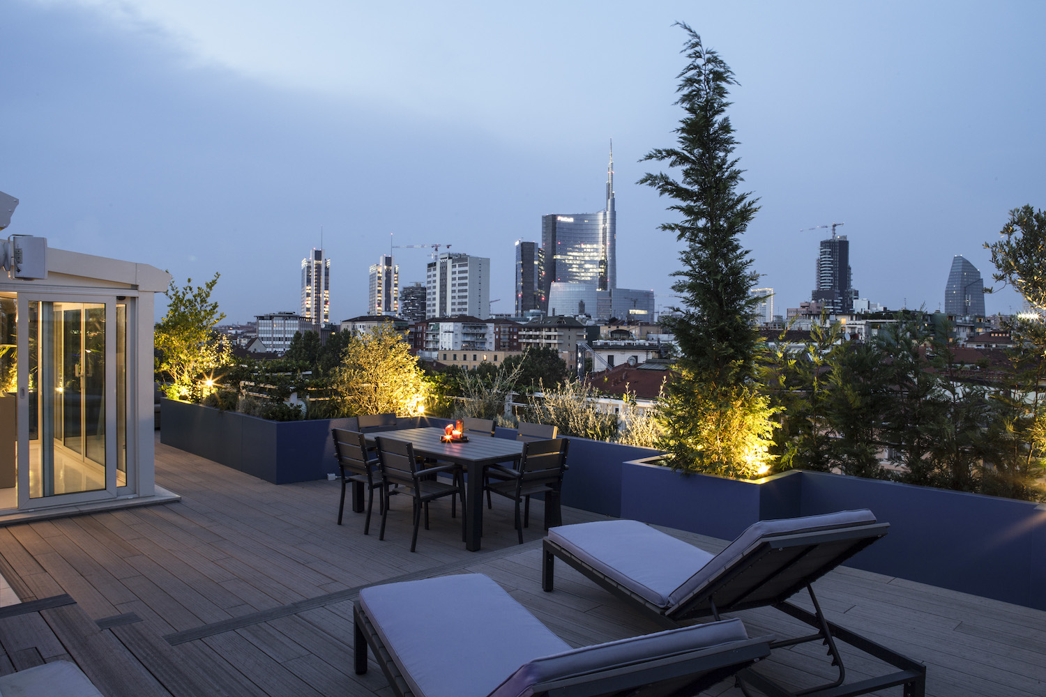 Location Asfodelo con vista su Milano