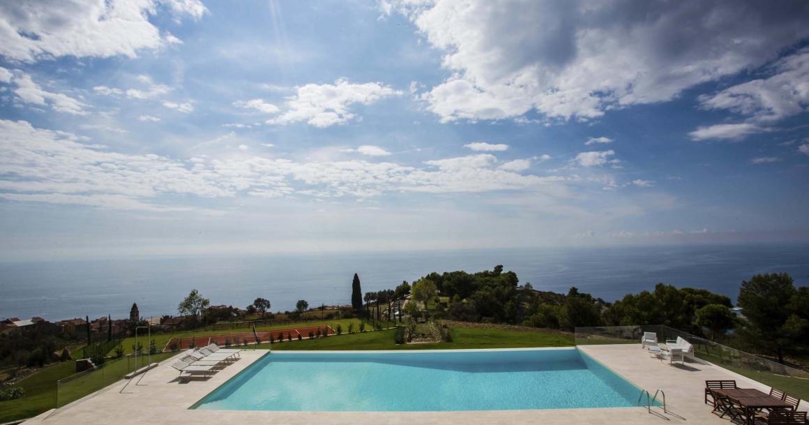 Location Fico d'India con piscina e vista mare