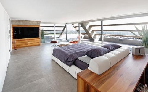 La Camera da letto in stile minimal