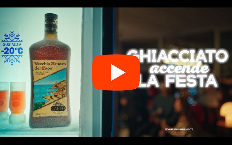 Copertina dello spot Tv di amaro del capo