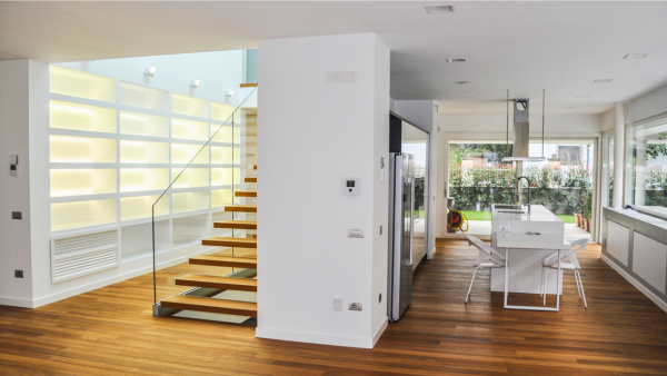 Villa minimal per shooting a Roma