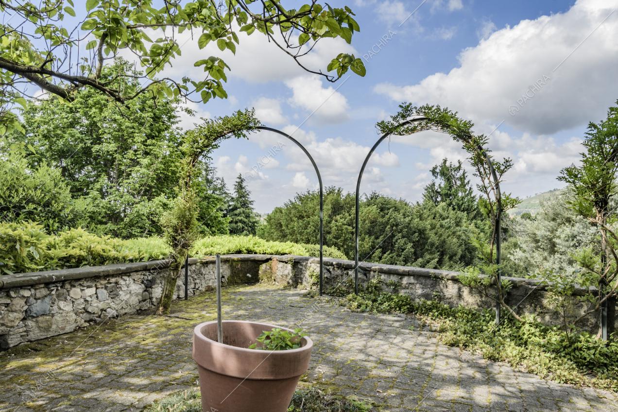 Scorcio sul giardino