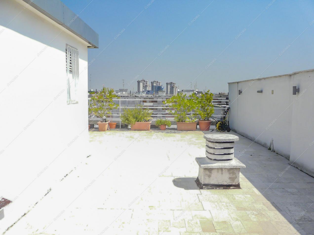 Spazio vuoto in terrazza