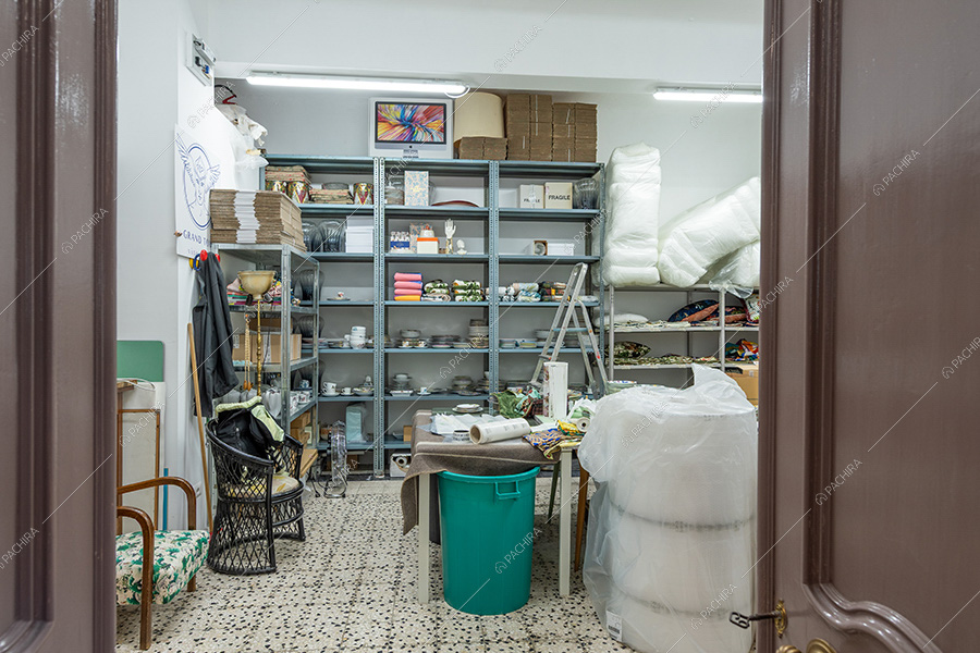 Ripostiglio dell'espositivo Magdalena, location in stile vintage a Milano