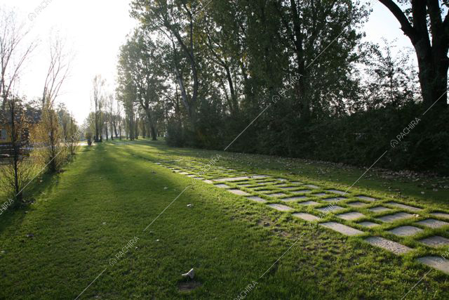 Vialetto lastricato in pietra