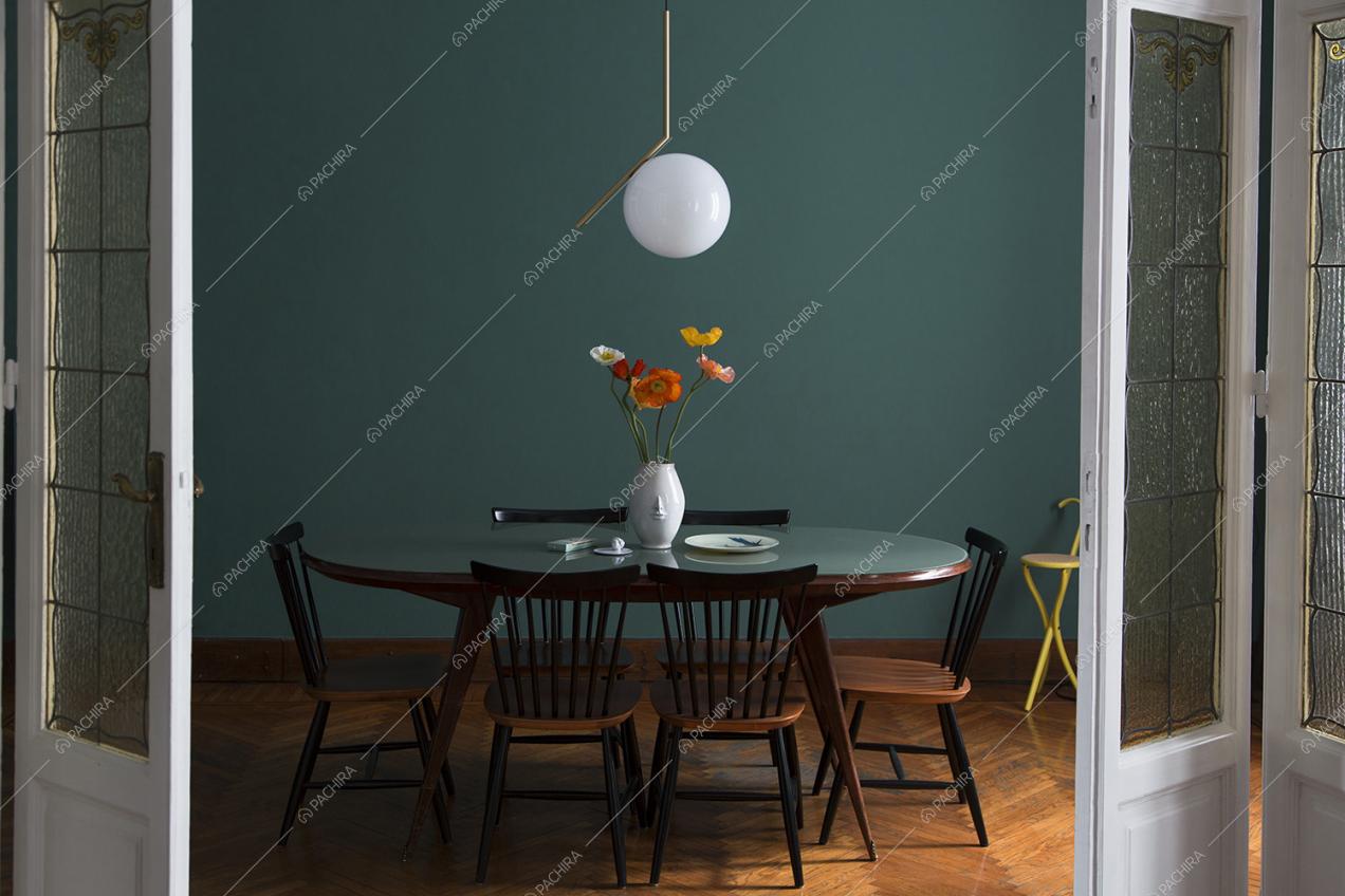 Tavolo da pranzo ovale da sei posti
