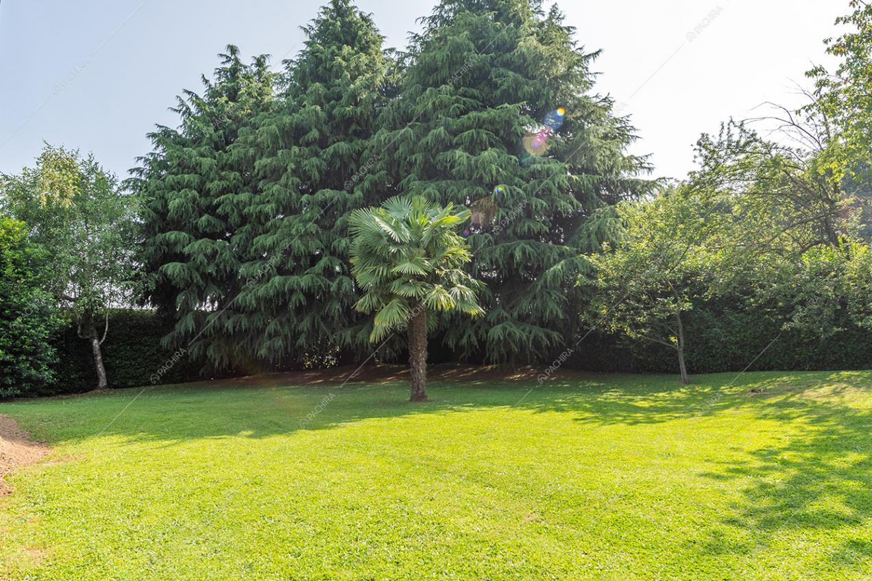 Giardino della villa Guadiana, location in stile moderno a Como