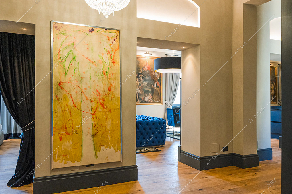 Atrio dell'appartamento Bogda, location in stile moderno a Roma