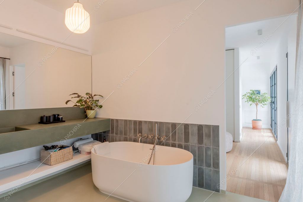 Bagno del loft Tigri, location in stile contemporaneo a Milano