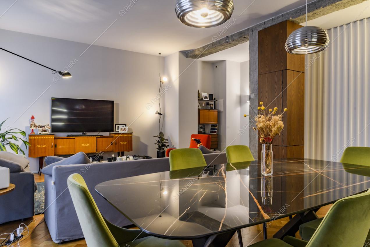 Veduta sulla zona living