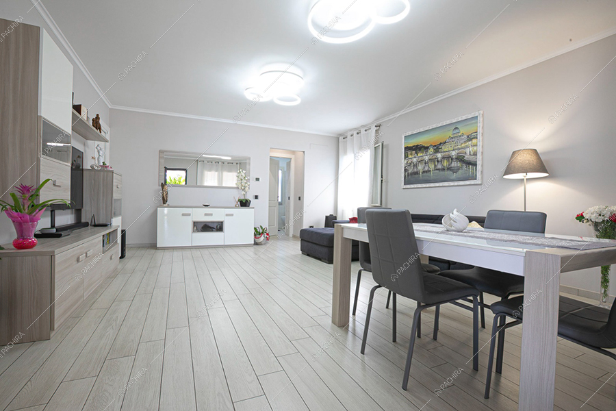 Salotto della villa Anortite, location in stile moderno a Roma
