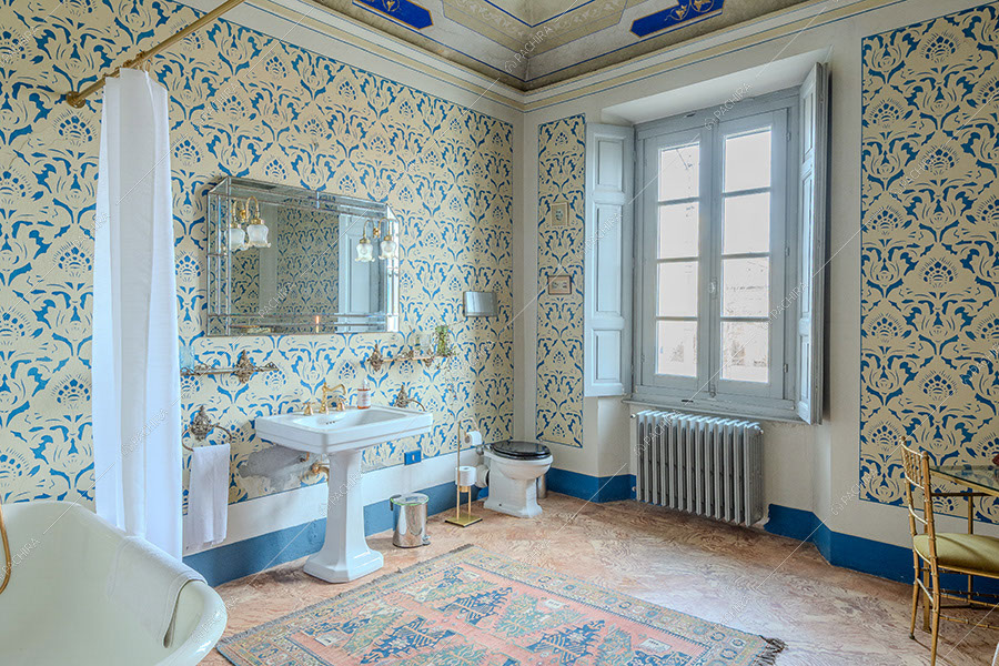 Bagno della dimora storica Westerlies, location in stile contemporaneo a Pavia