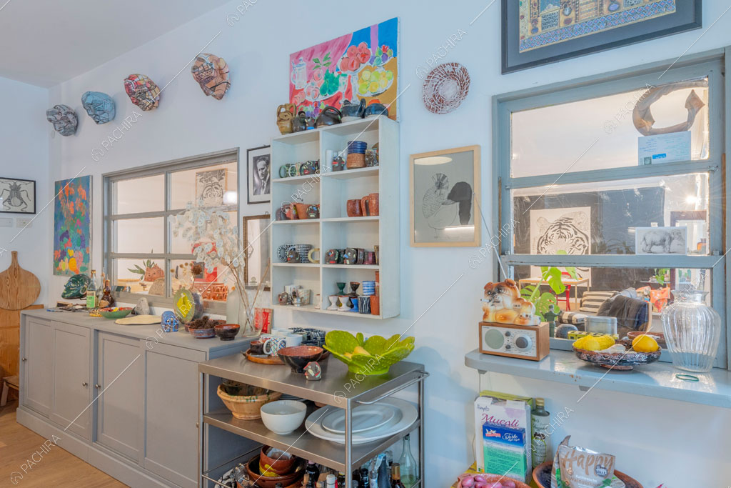 Cucina dell'appartamento Mungo, location in stile contemporaneo a Milano