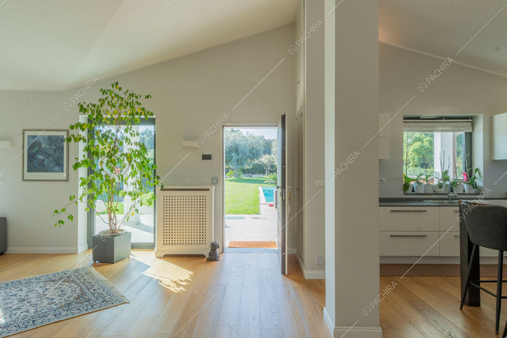 Sala della villa Tagliamento, location in stile contemporaneo a Roma