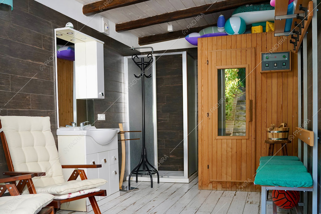 Spa della villa Altun, location in stile contemporaneo a Roma