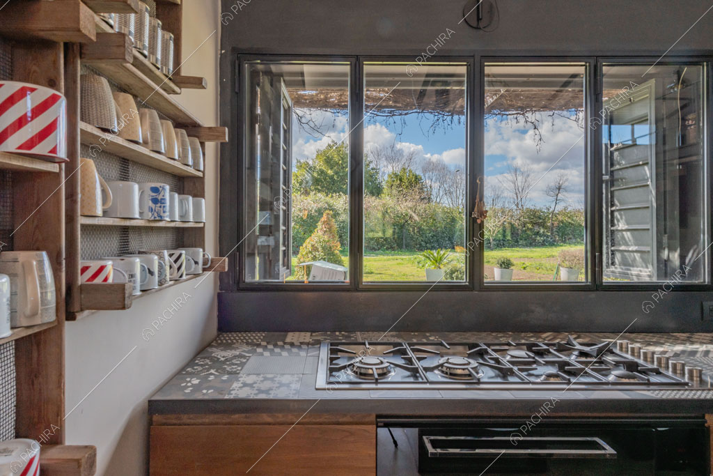 Cucina della location Seine, loft in stile industriale a Roma