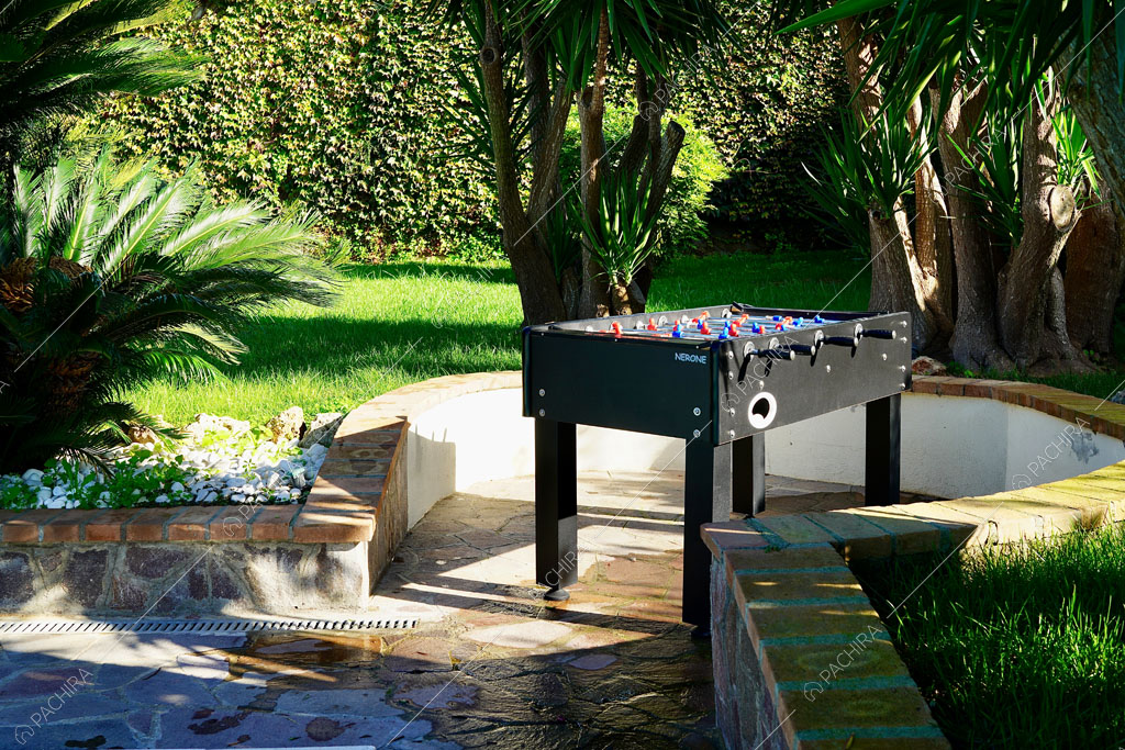 Giardino della villa Altun, location in stile contemporaneo a Roma