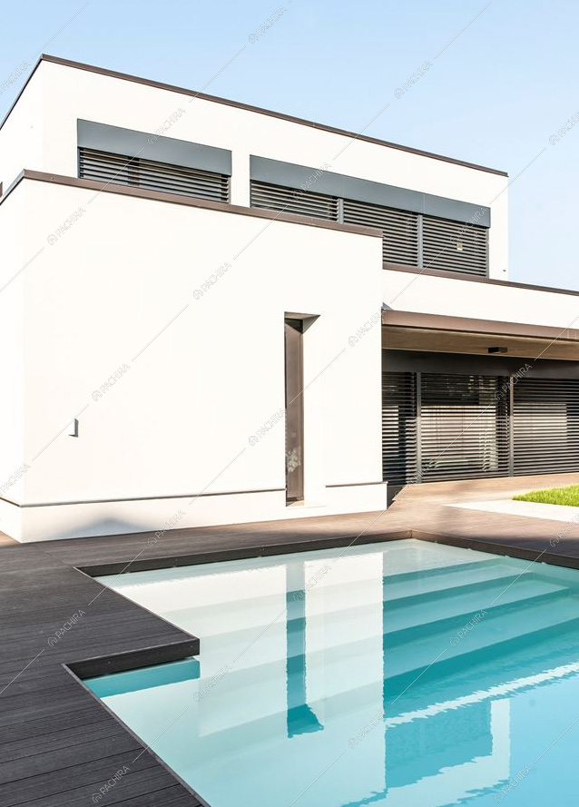 Vista sull'esterno della Location Annato, Villa con piscina