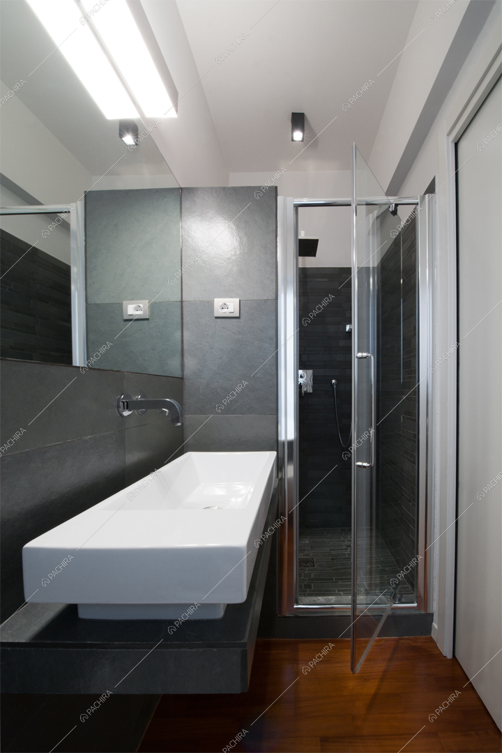 Bagno moderno nella Location Dracena