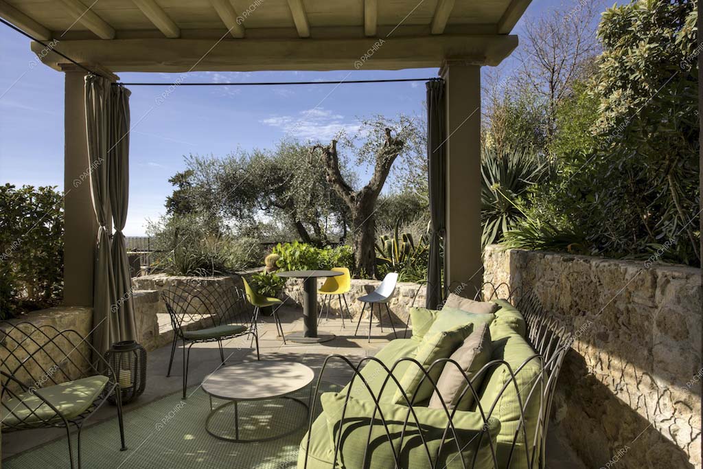 Il gazebo in giardino