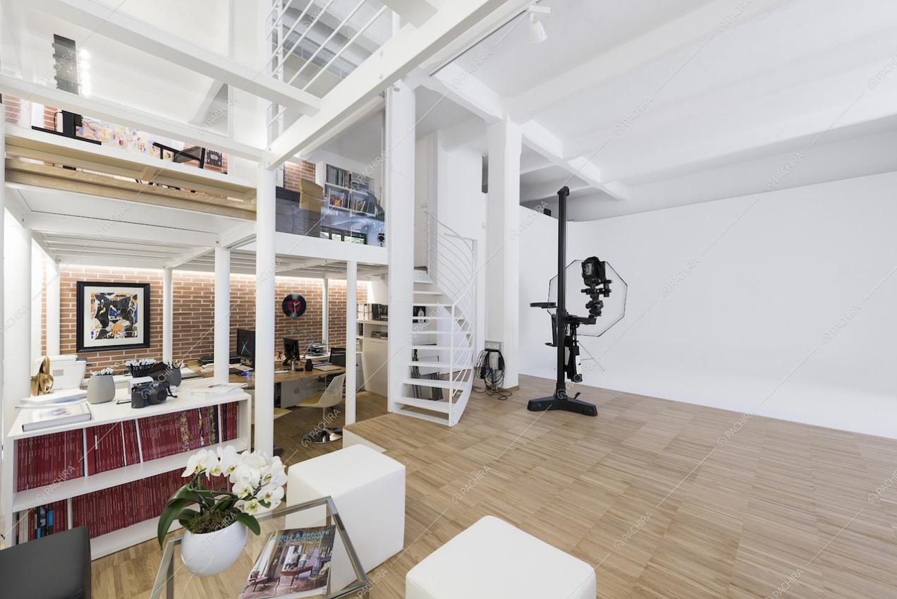 Loft con parquet a Roma