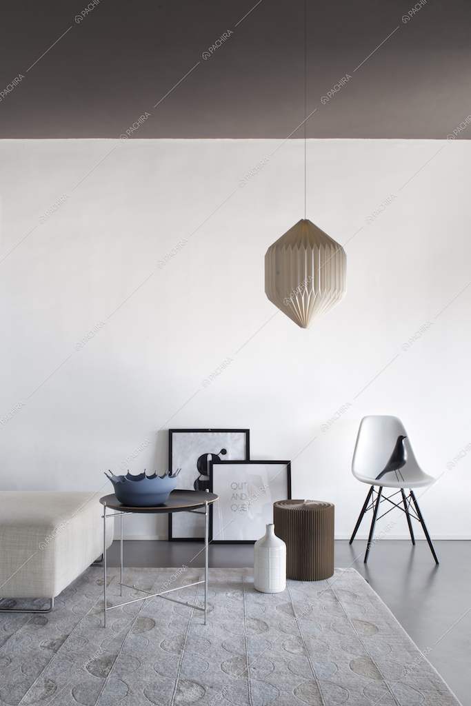 Arredi di design nel living della Location Tulipano