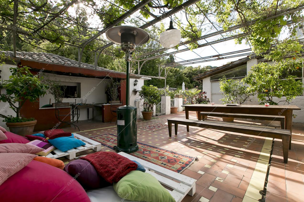 Terrazza in stile marocchino a Roma