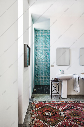 Scorcio sul bagno della Location Wakame