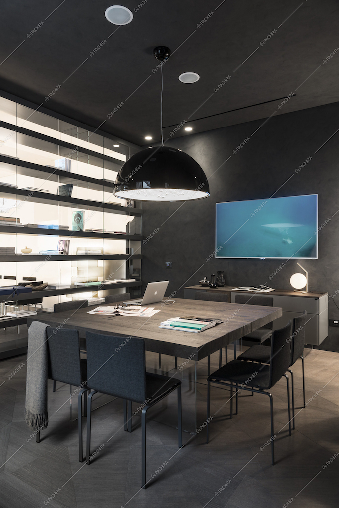 Studio in legno della Location Fiore di Vetro