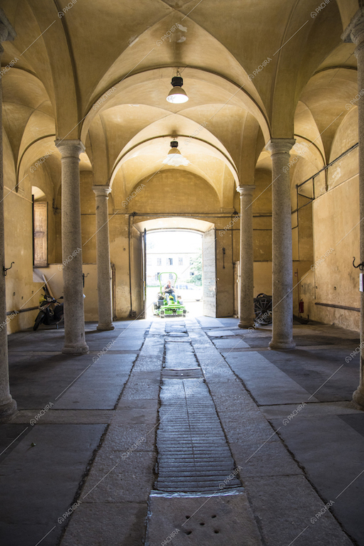 Il porticato esterno di questa Dimora Storica