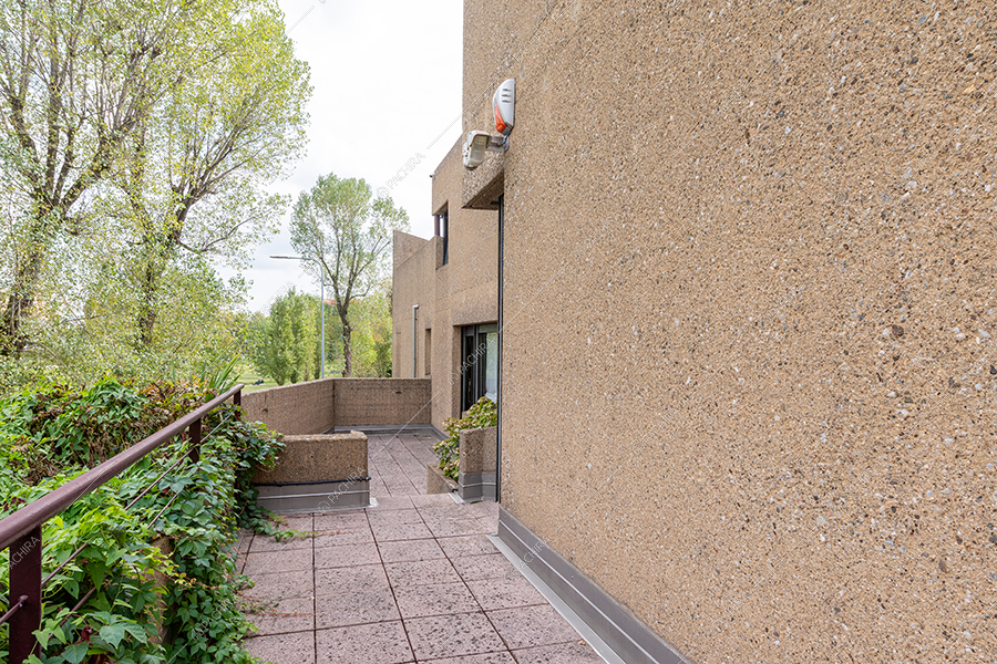 Esterni della villa Noce, location in stile vintage a Milano