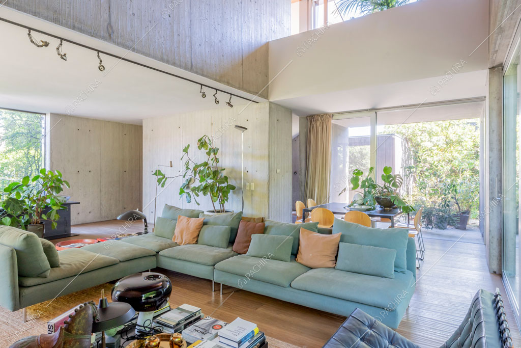 Sala della villa Yukon, location in stile contemporaneo a Pavia