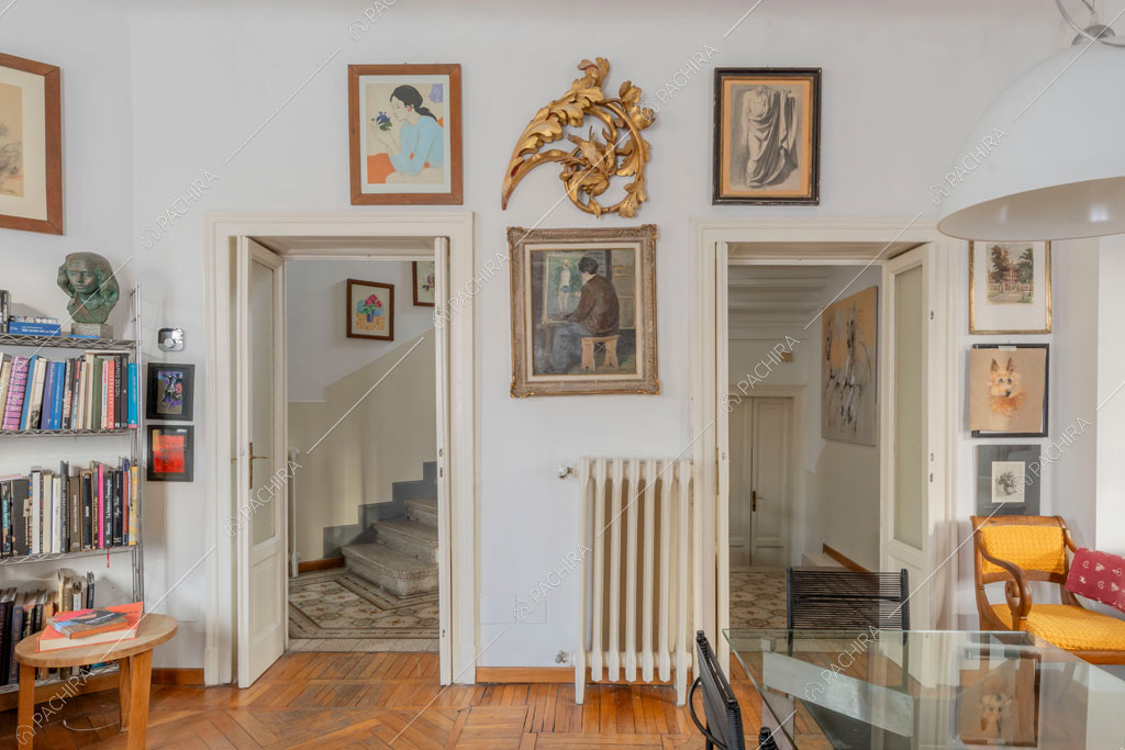 Sala della villa Oglio, location in stile moderno a Milano