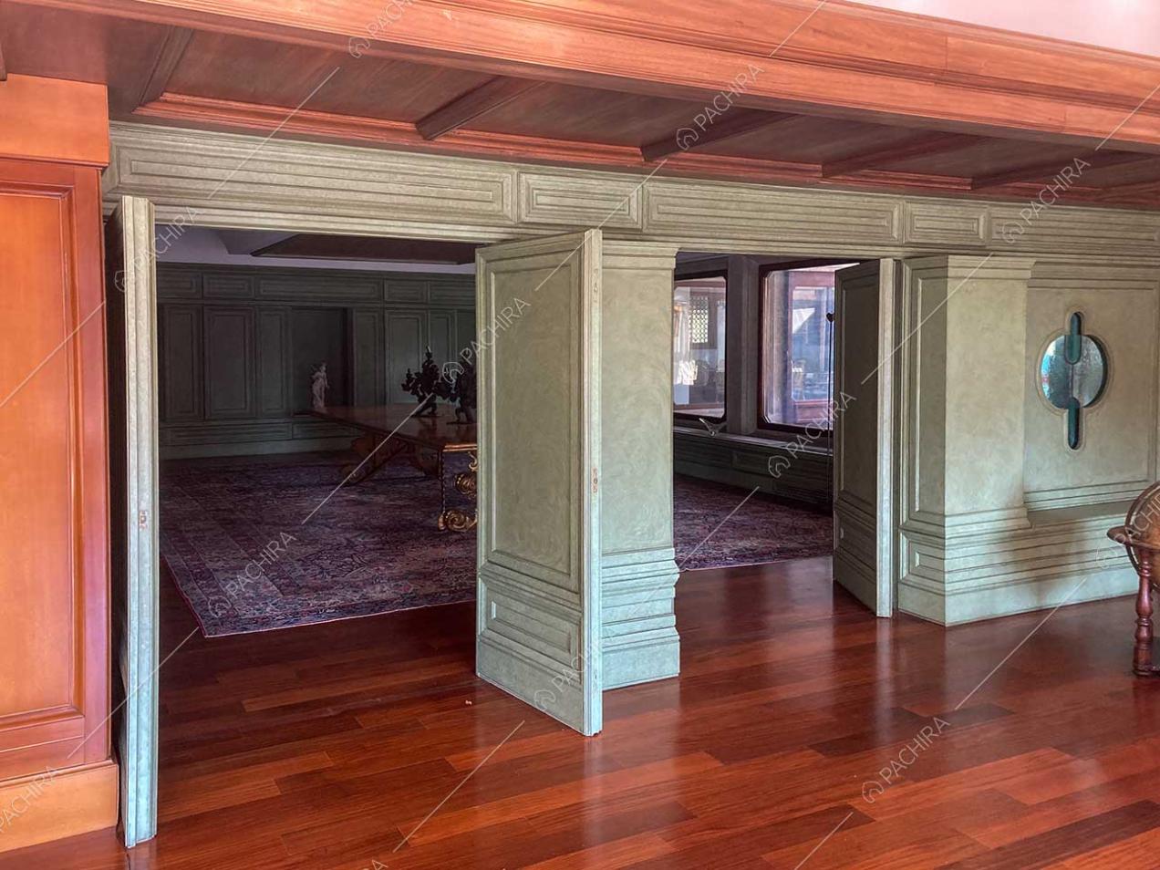 Salotto della villa Anastase, location in stile classico a Roma