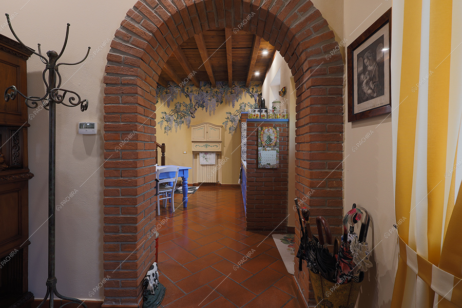 Corridoio della cascina Spluga, location in stile rustico a Milano