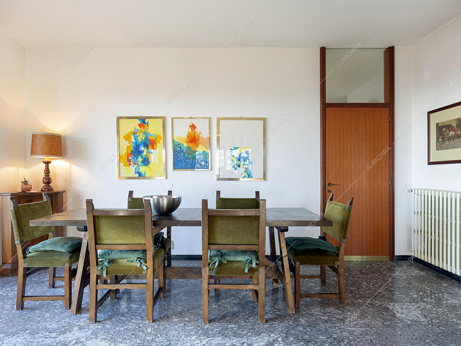 Sala da pranzo della villa Selenite, location in stile classico a Novara
