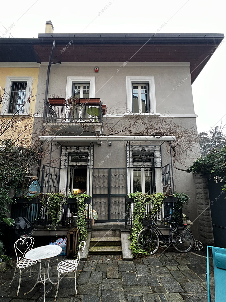 Esterni della villa Corallo, location in stile liberty a Milano