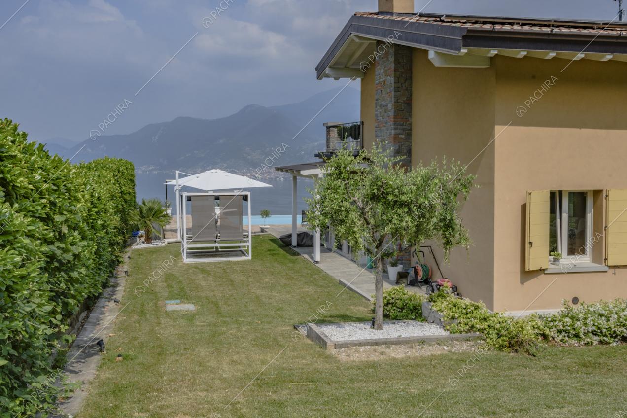 Alberi e fiori nel giardino intorno alla location
