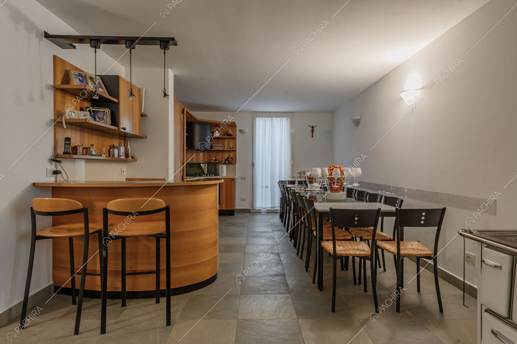 Cucina della villa Lilium, location in stile moderno in Provincia di Milano