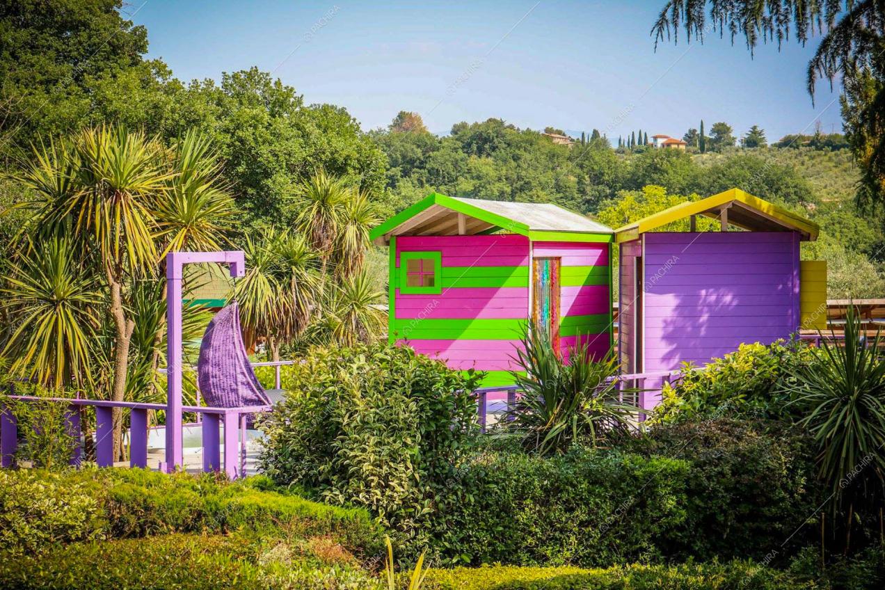 Esterni dell'hotel Aegirine, location in stile eclettico a Rieti